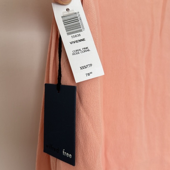 Aritzia Wilfred Free coral dress - Picture 3 of 3